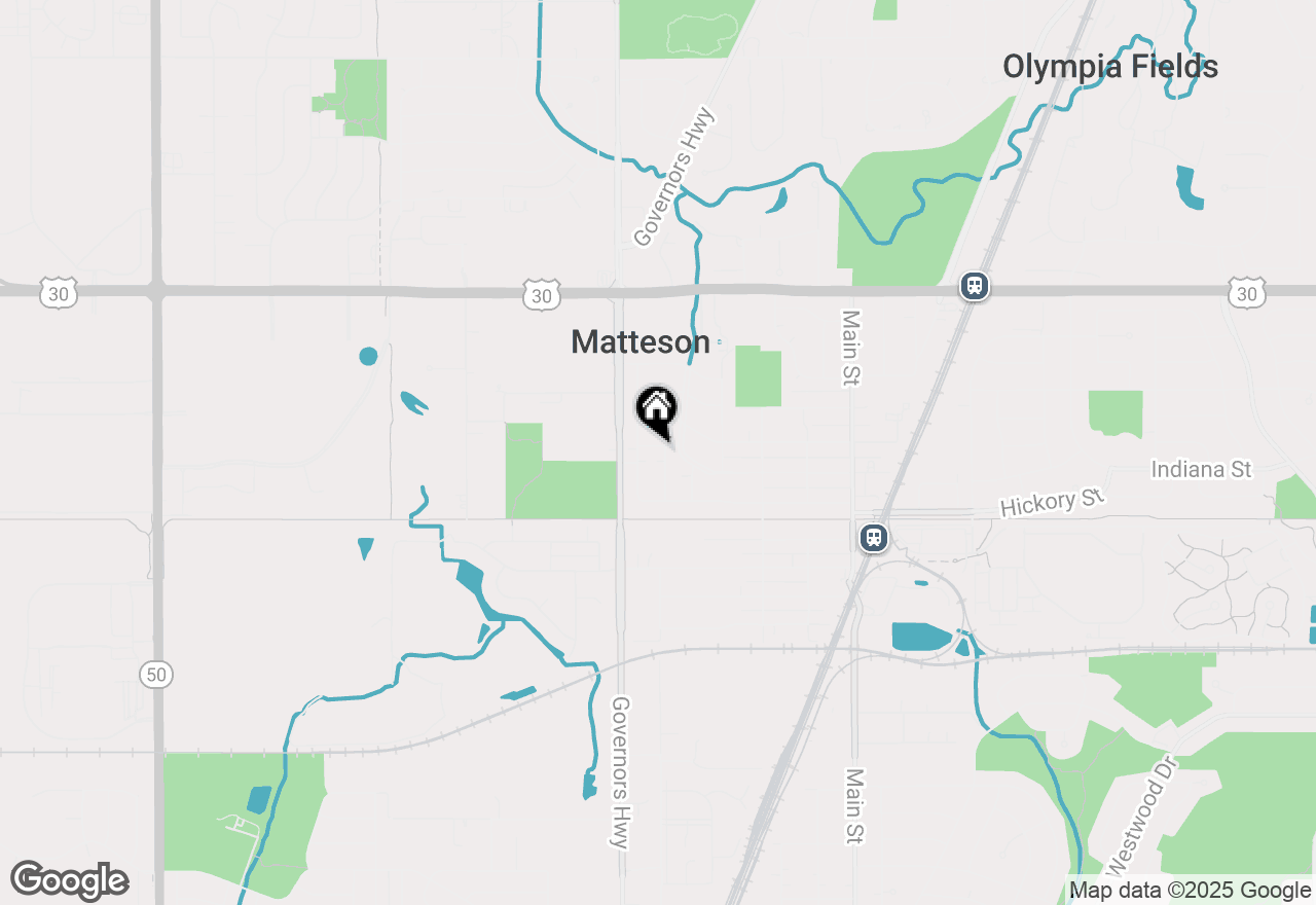 Map of 3919 214th Street, Matteson, IL 60443