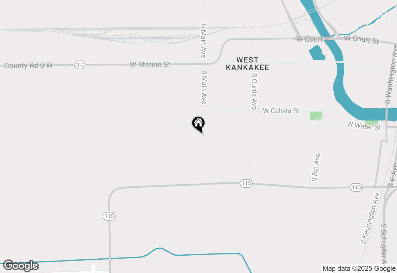 Map of 842 S Main Avenue, Kankakee, IL 60901