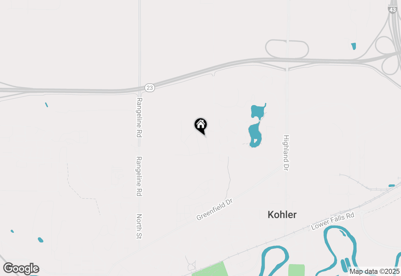 Map of 559 Meadow Cir W, Kohler, WI 53044