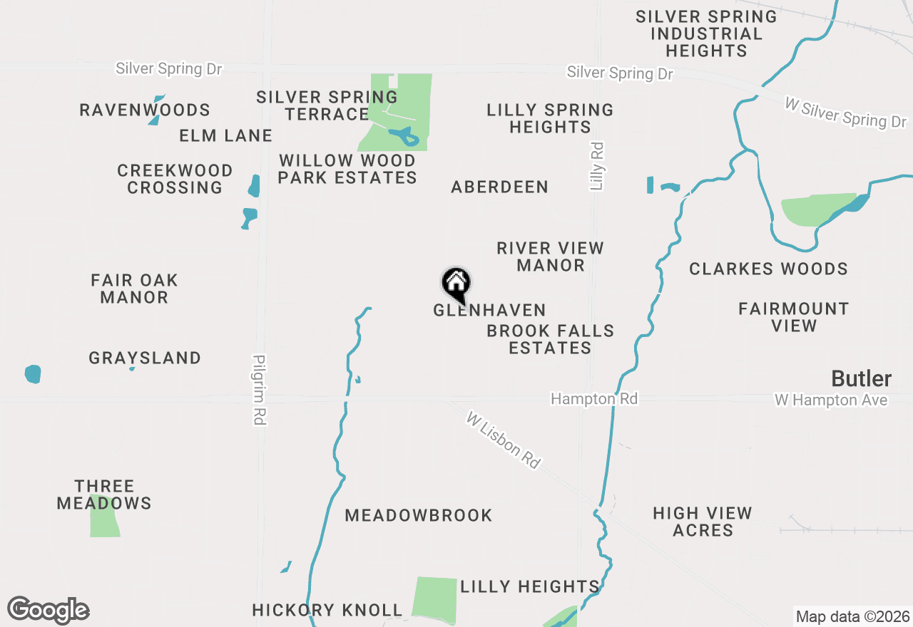Map of W147N5010 Dolphin Dr, Menomonee Falls, WI 53051