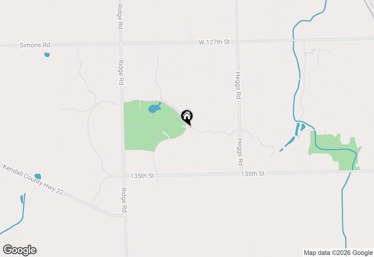 Map of 26101 W Grande Park Boulevard, Plainfield, IL 60544