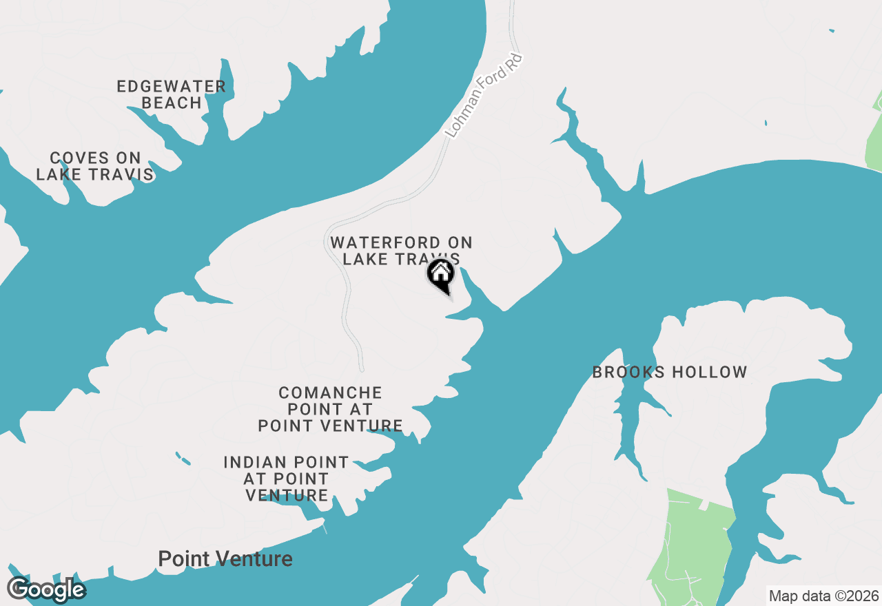 Map of 1101 Ivean Pearson Rd #D202, Lago Vista, TX 78645