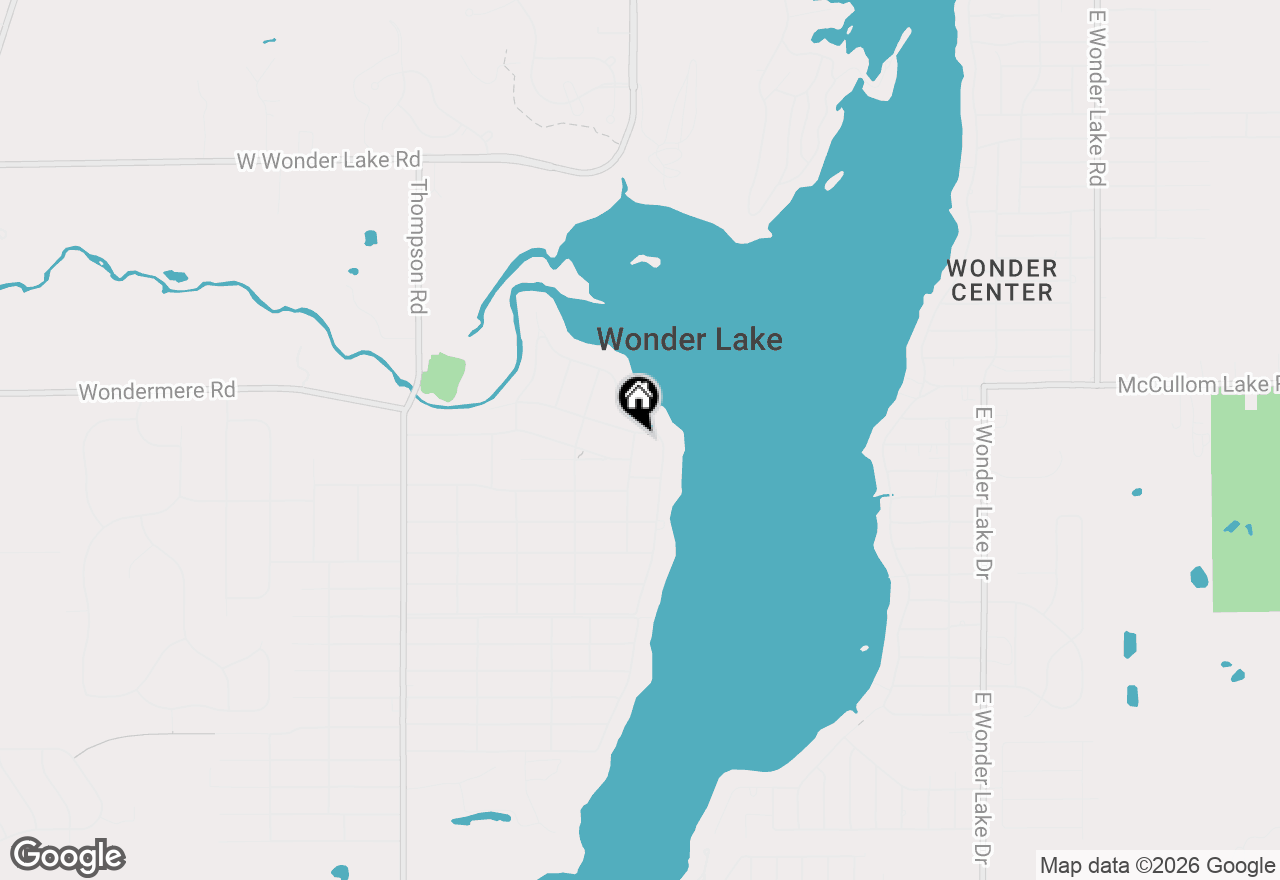 Map of 8313 Garrison Road, Wonder Lake, IL 60097