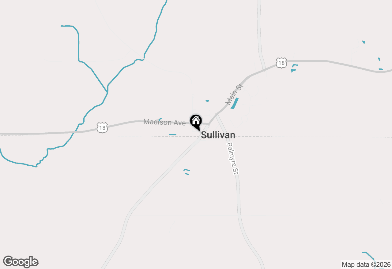 Map of 605 Bakertown Dr #A, Sullivan, WI 53178