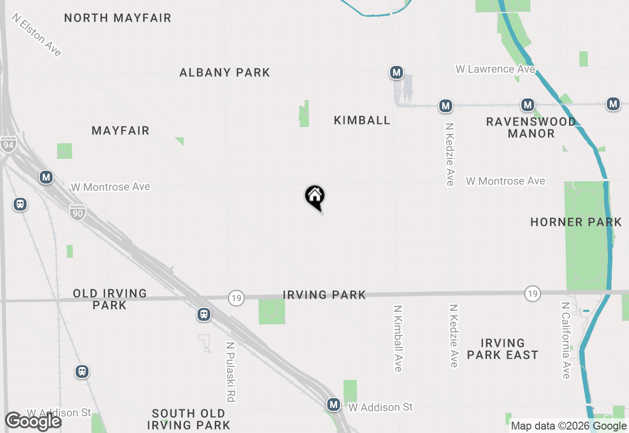 Map of 4251 N Lawndale Avenue #2, Chicago, IL 60618