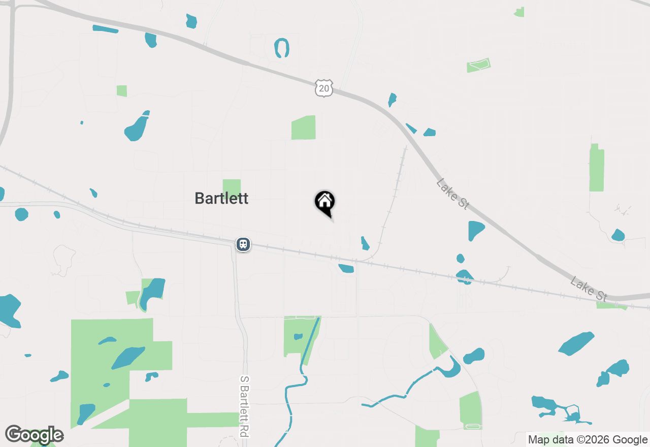 Map of 320 Joan Court #D, Bartlett, IL 60103