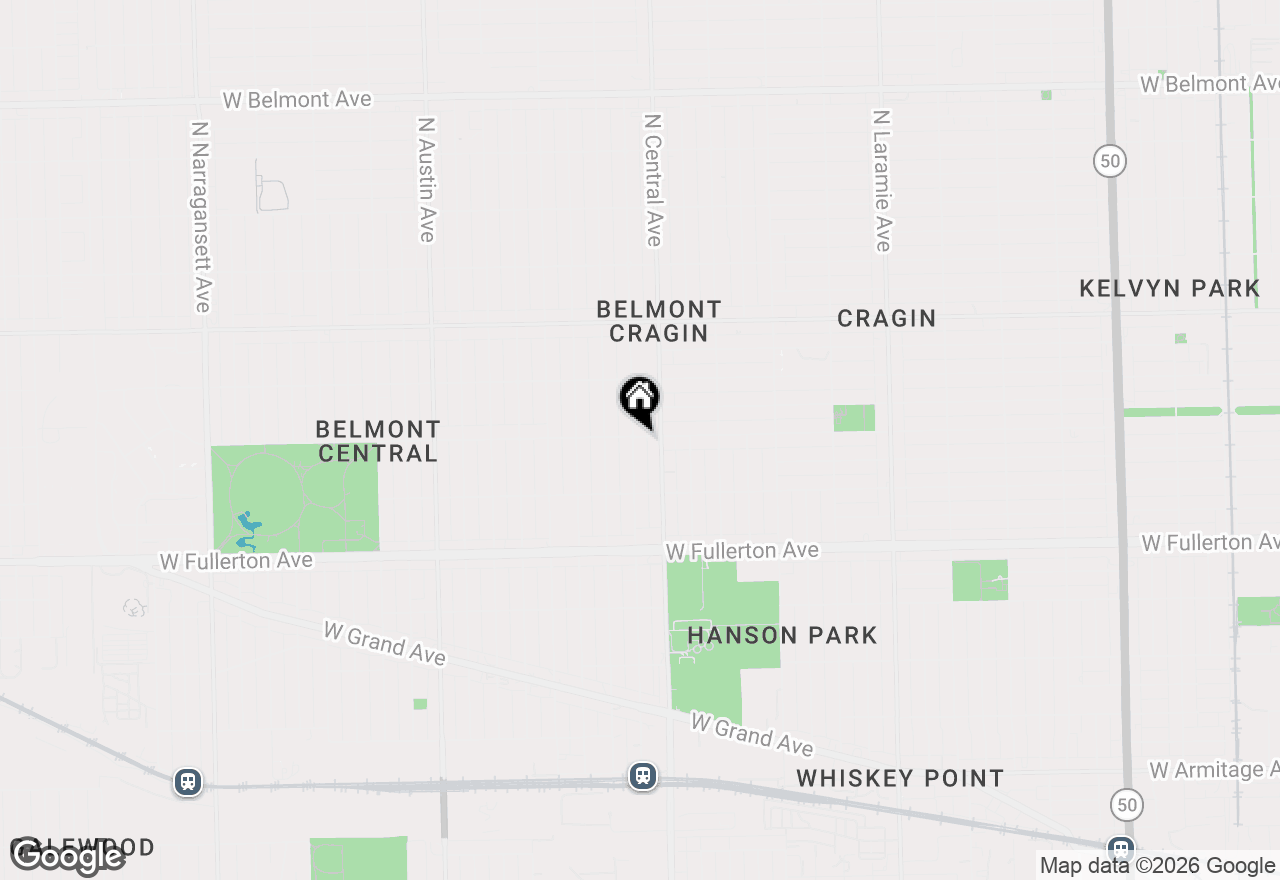 Map of 2559 N Parkside Avenue, Chicago, IL 60639