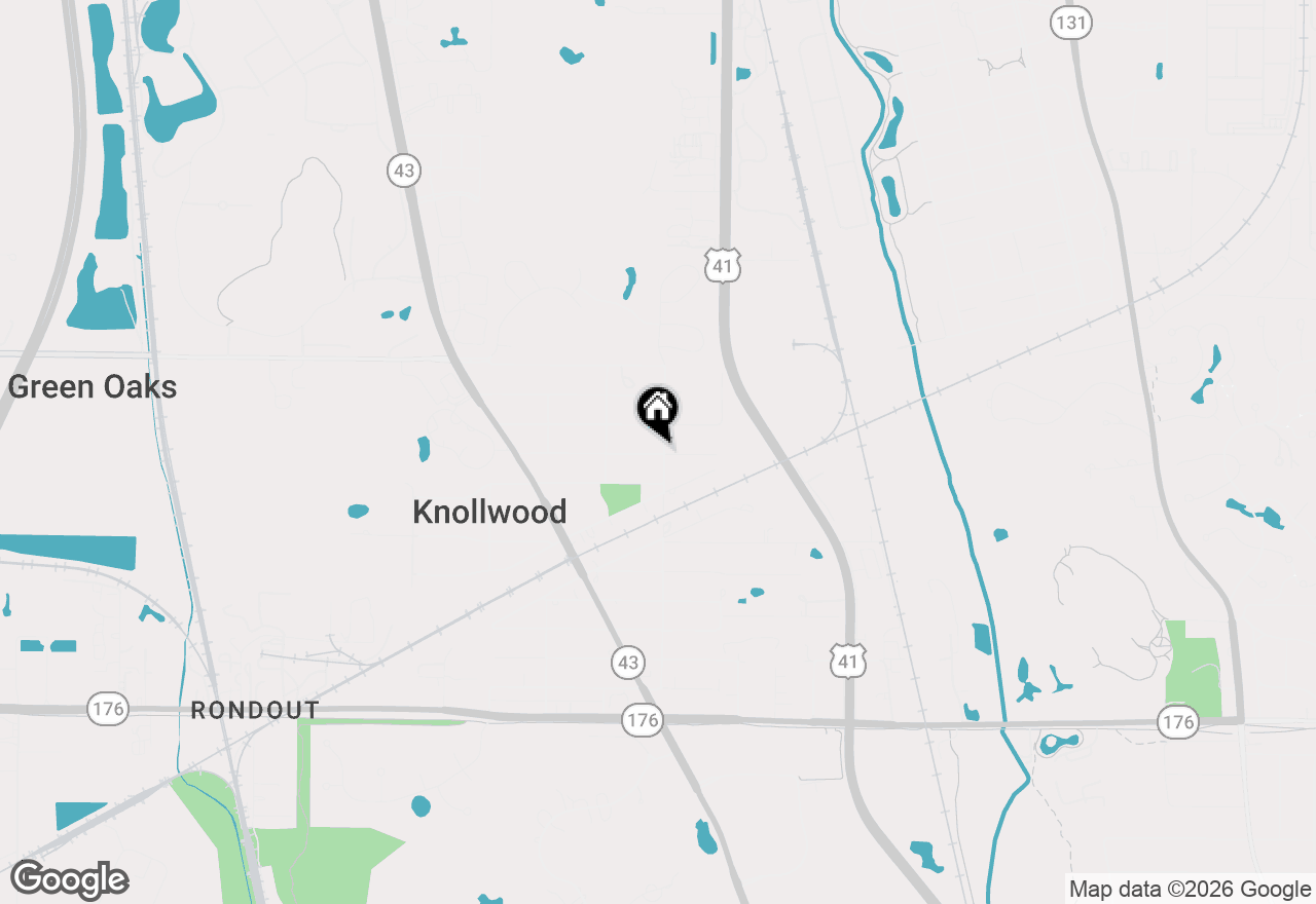 Map of 807 Burris Avenue, Lake Bluff, IL 60044