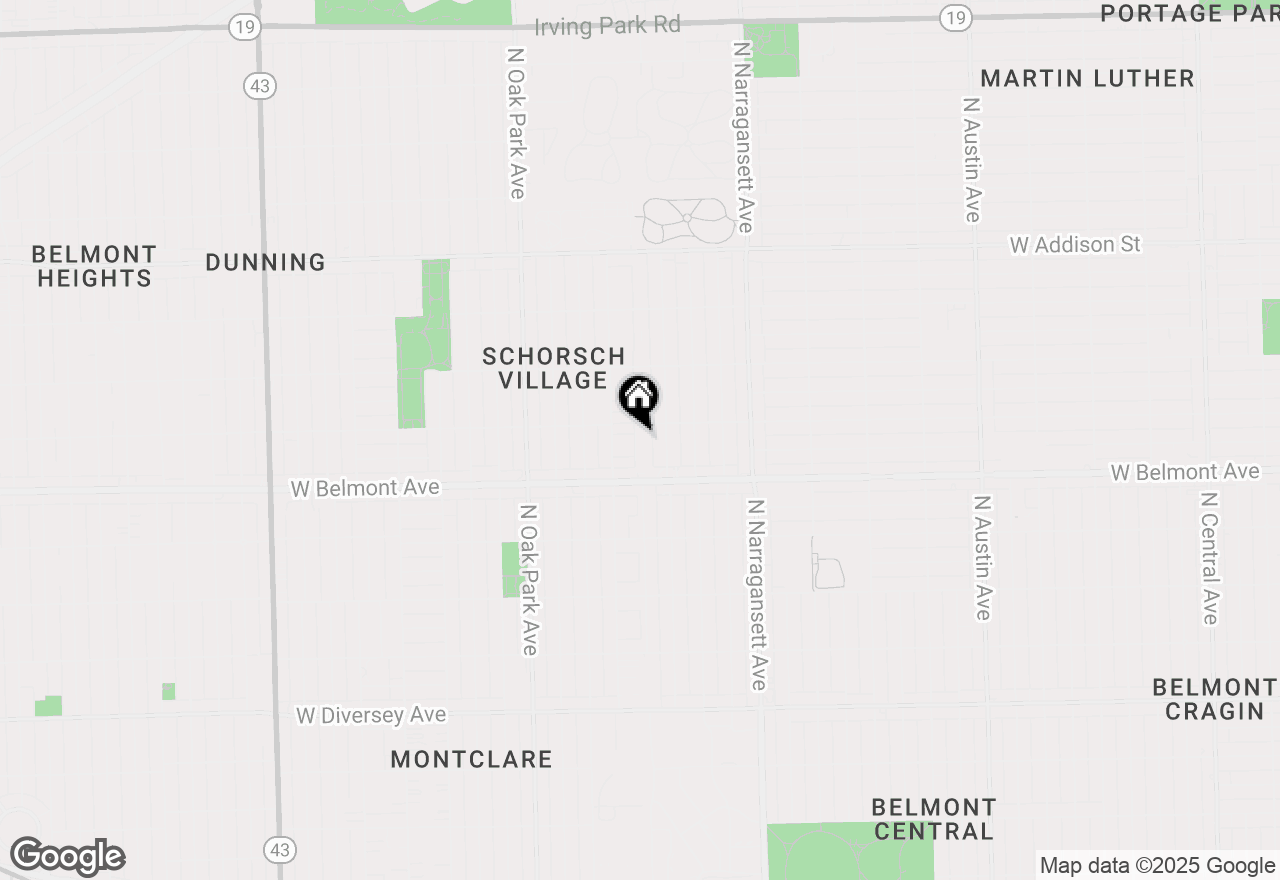 Map of 6561 W School Avenue #305C, Chicago, IL 60634
