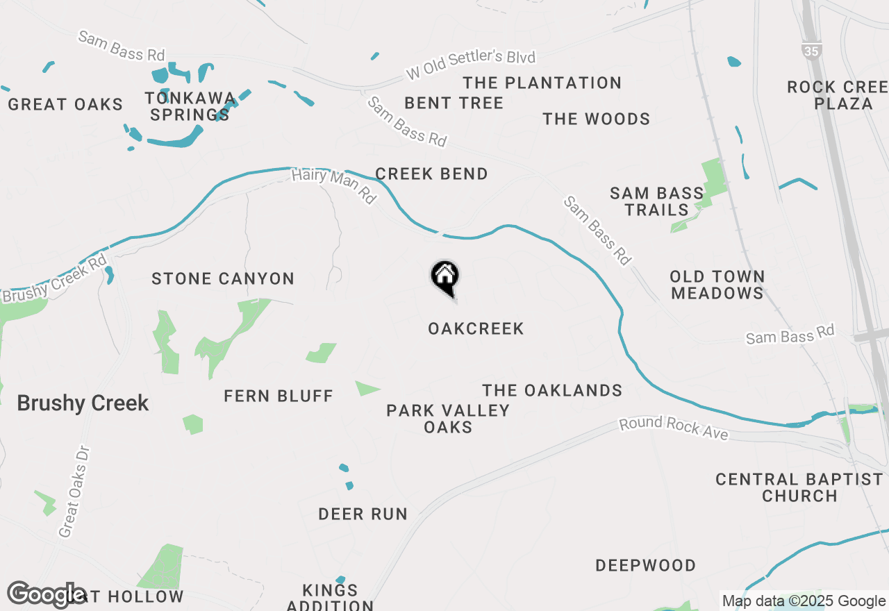 Map of 2423 Falcon Dr, Round Rock, TX 78681