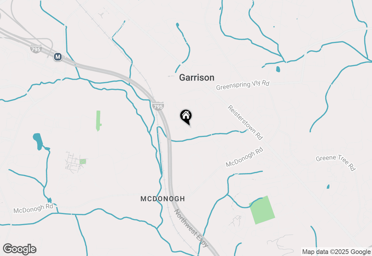 Map of 8125 Greenspring Valley, Owings Mills, MD 21117