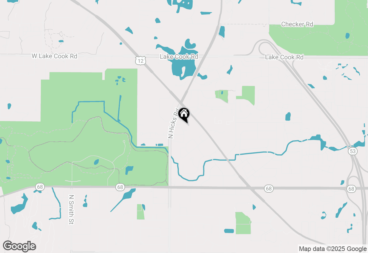 Map of 2068 N Rand Road #111, Palatine, IL 60074