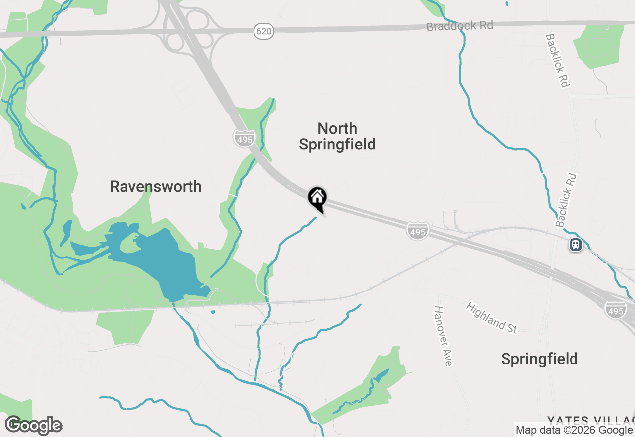 Map of 7669 Long Pine, Springfield, VA 22151