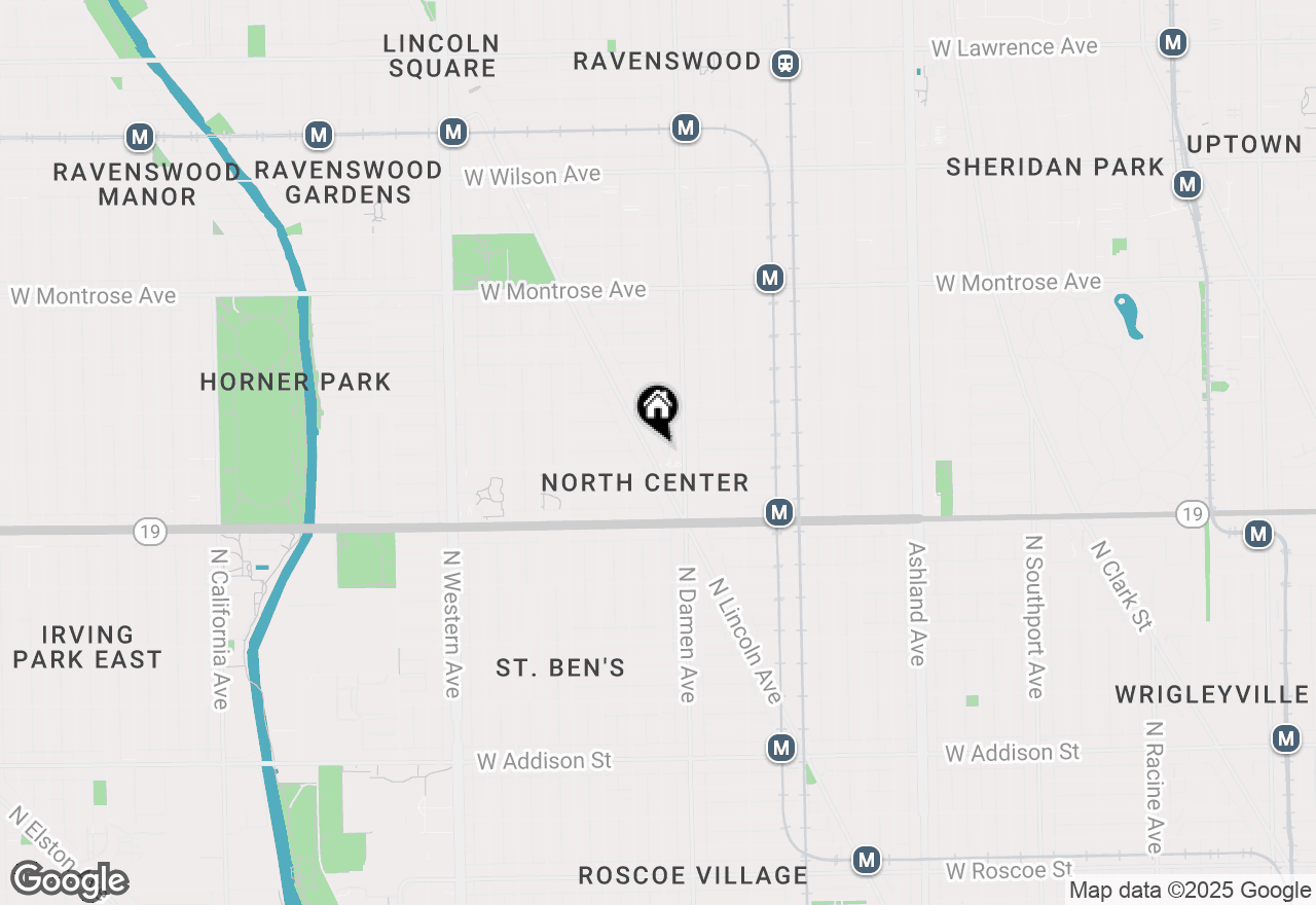 Map of 4111 N Lincoln Avenue, Chicago, IL 60618