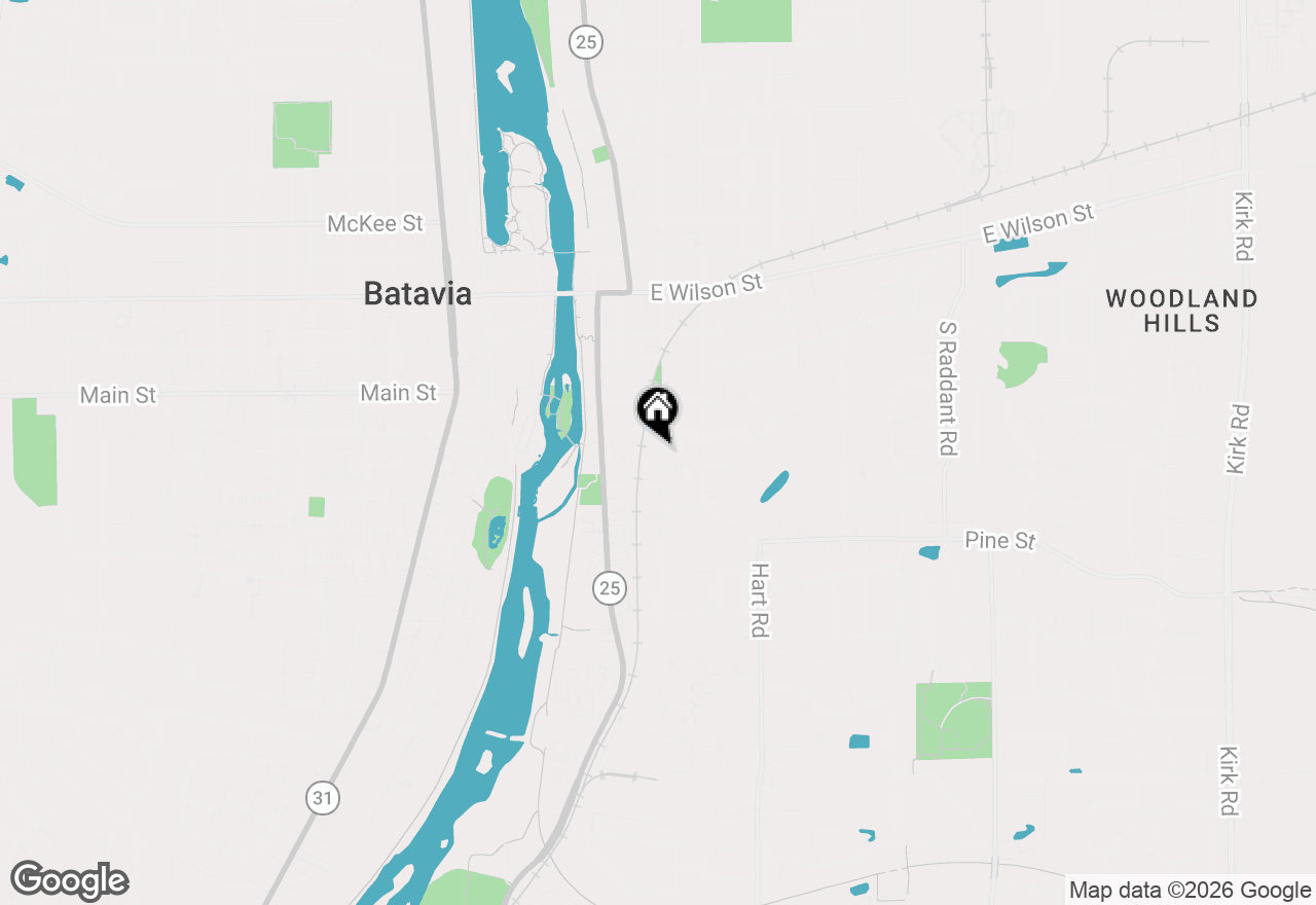 Map of 415 S Van Buren Street, Batavia, IL 60510