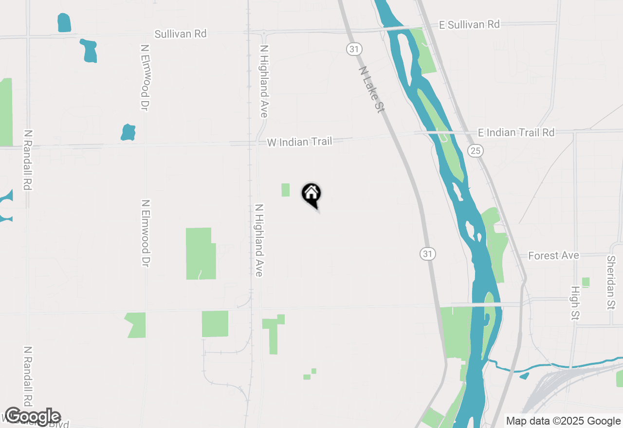 Map of 946 Hammond Avenue, Aurora, IL 60506