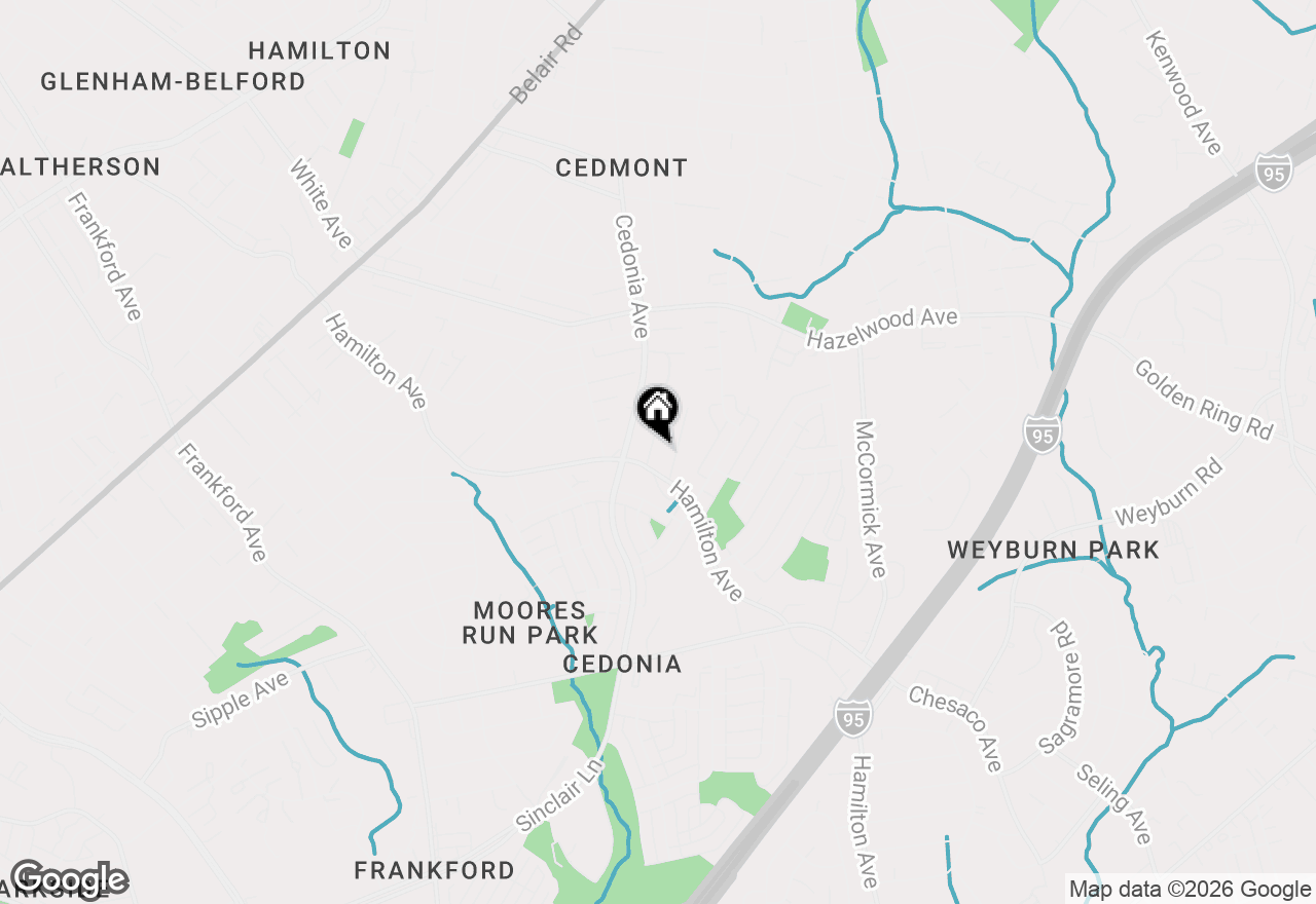 Map of 5307 Valiquet Avenue #A, Baltimore, MD 21206