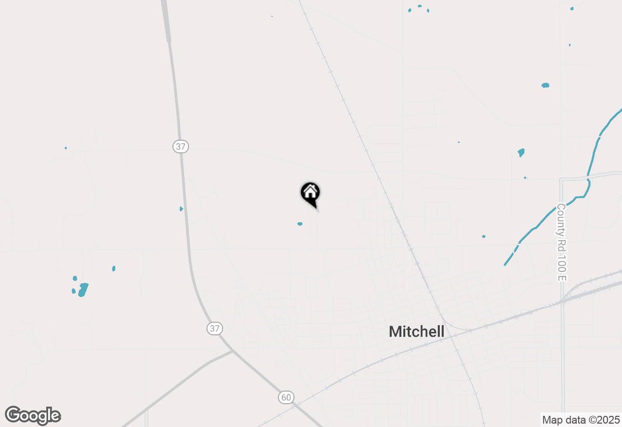 Map of 391 Hel Mar Drive, Mitchell, IN 47446