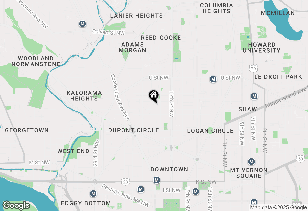 Map of 1725 New Hampshire Avenue Nw #303, Washington, DC 20009