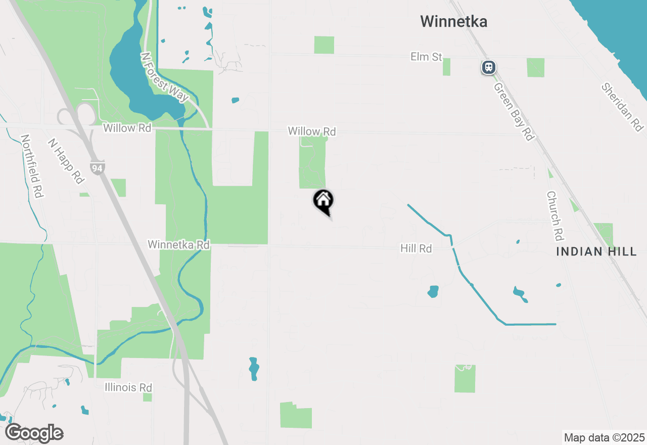 Map of 161 Apple Tree Road, Winnetka, IL 60093