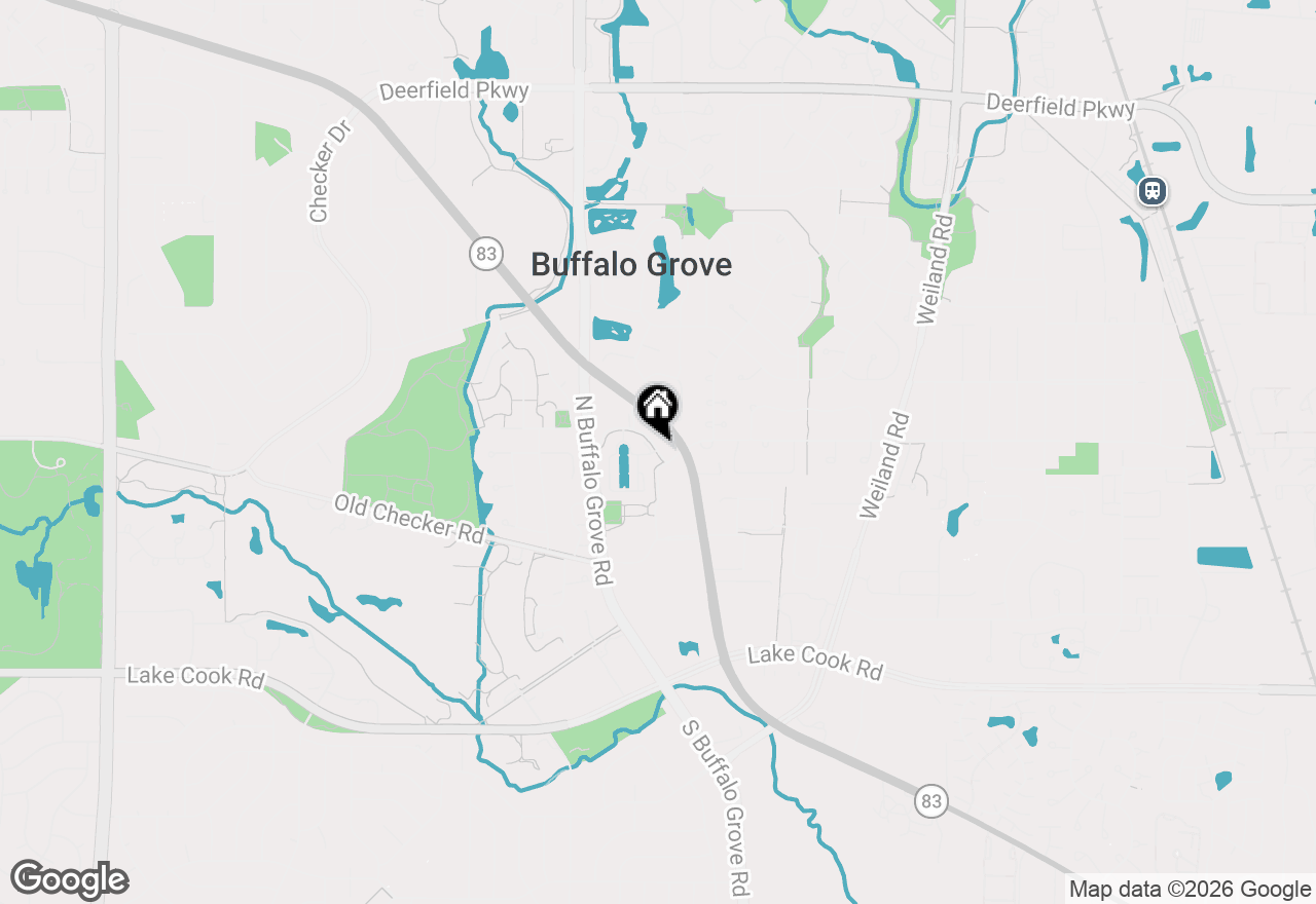Map of 351 Town Place Circle #508, Buffalo Grove, IL 60089