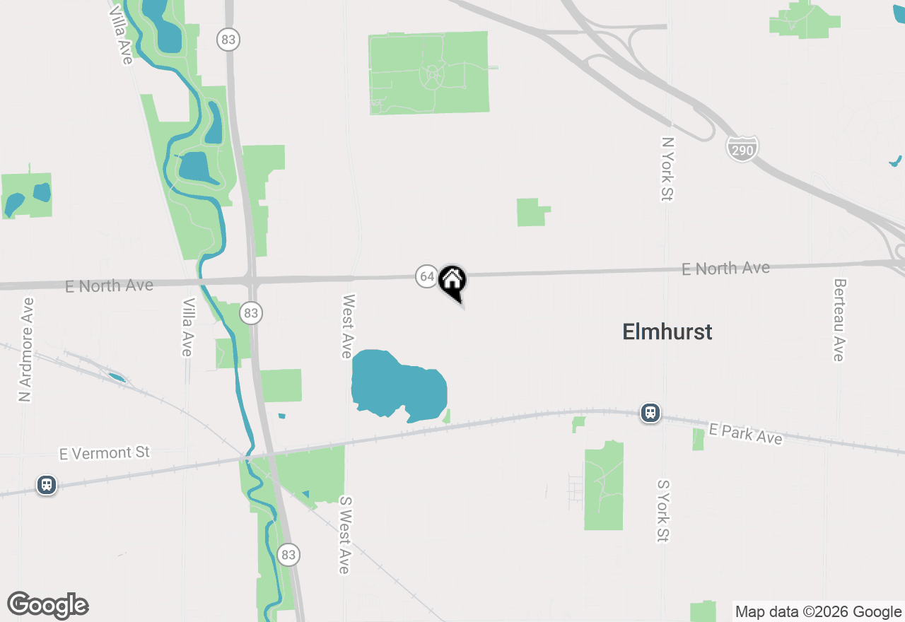 Map of 239 N Highland Avenue, Elmhurst, IL 60126