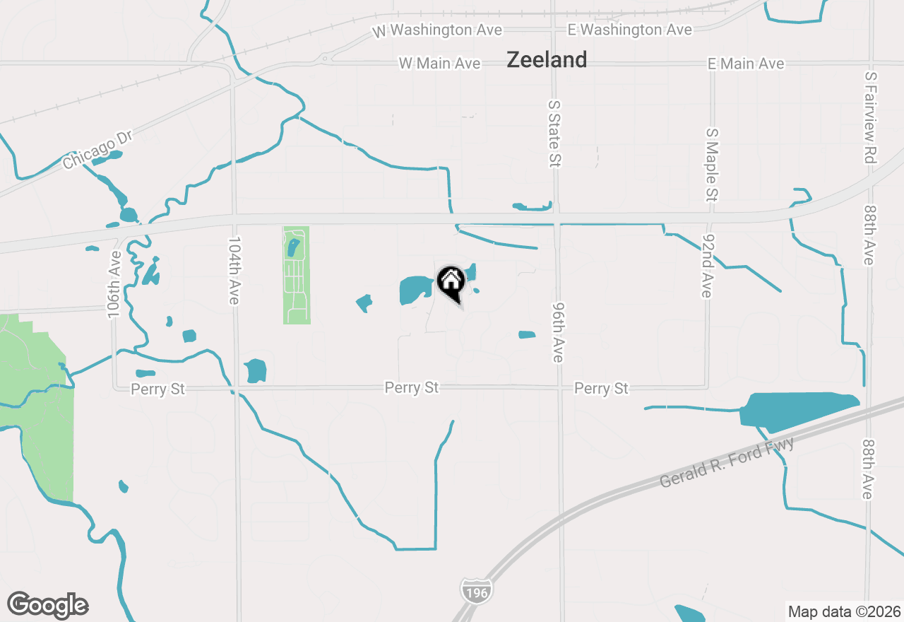 Map of 63 Majestic Court #63, Zeeland, MI 49464