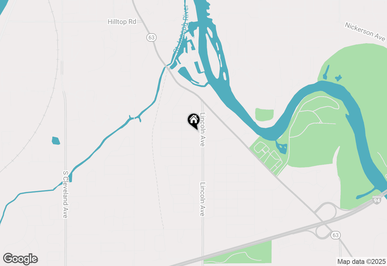 Map of 956 Wedgewood Road, St. Joseph, MI 49085