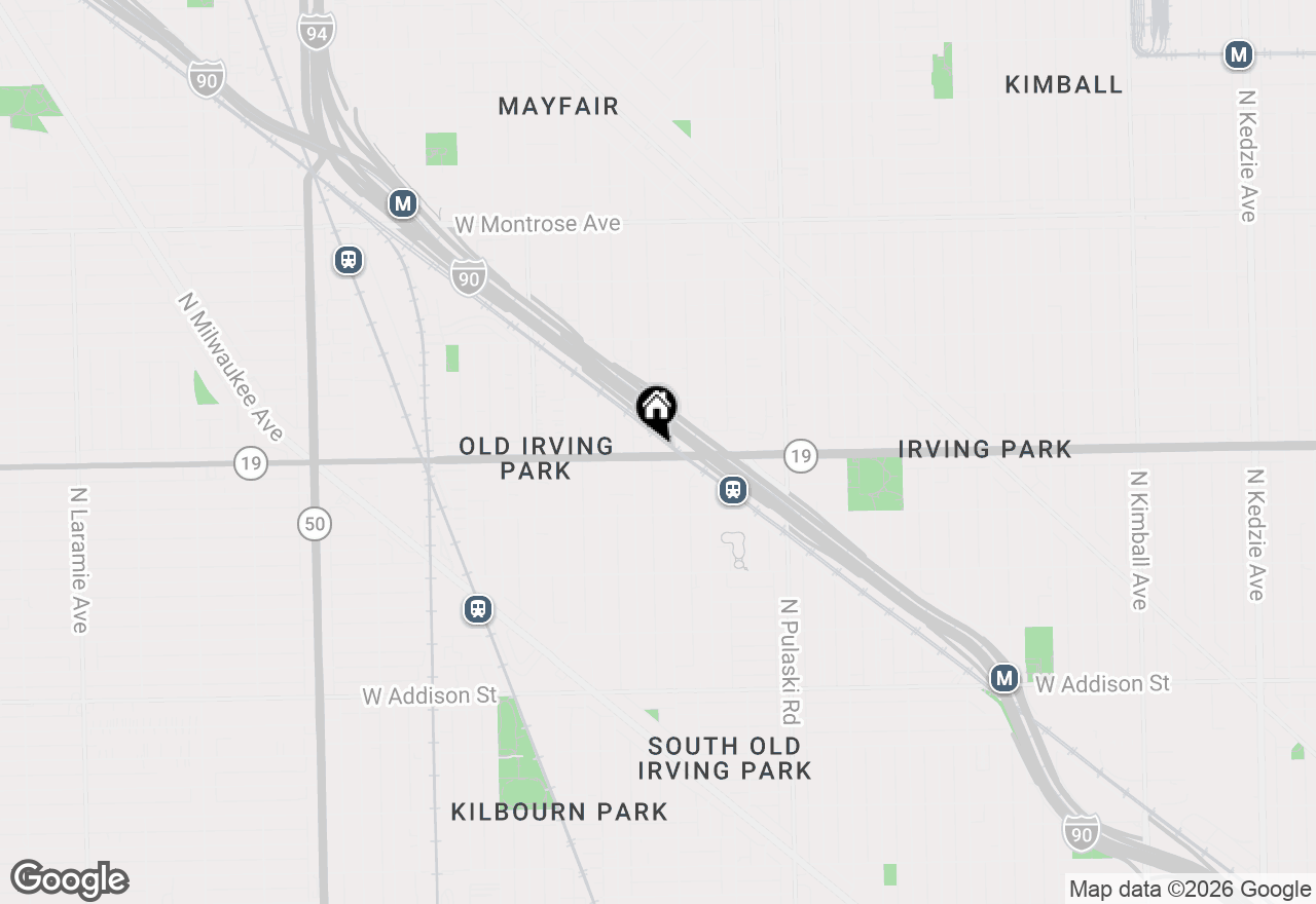 Map of 4210 W Irving Park Road, Chicago, IL 60641