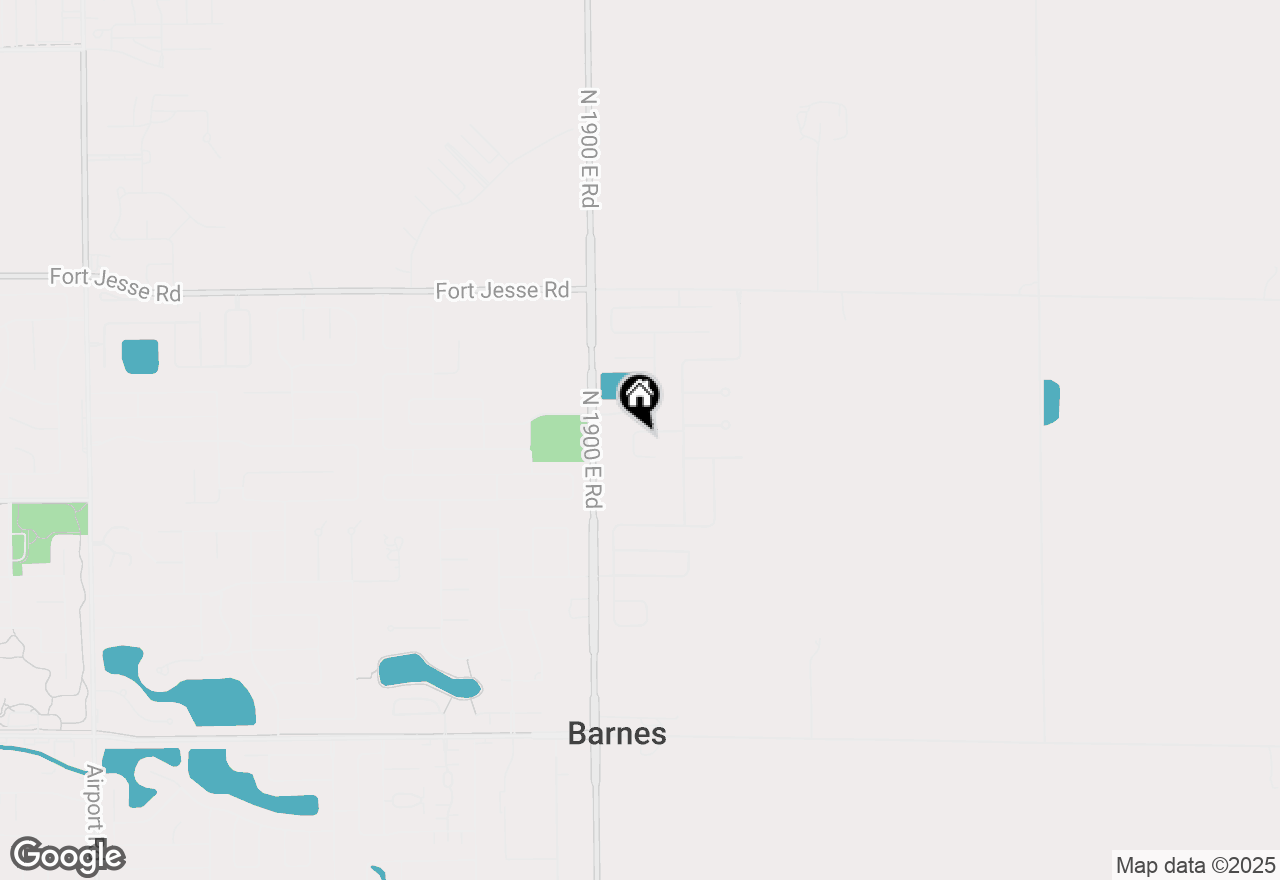 Map of 3901 Watertown Lane, Bloomington, IL 61705