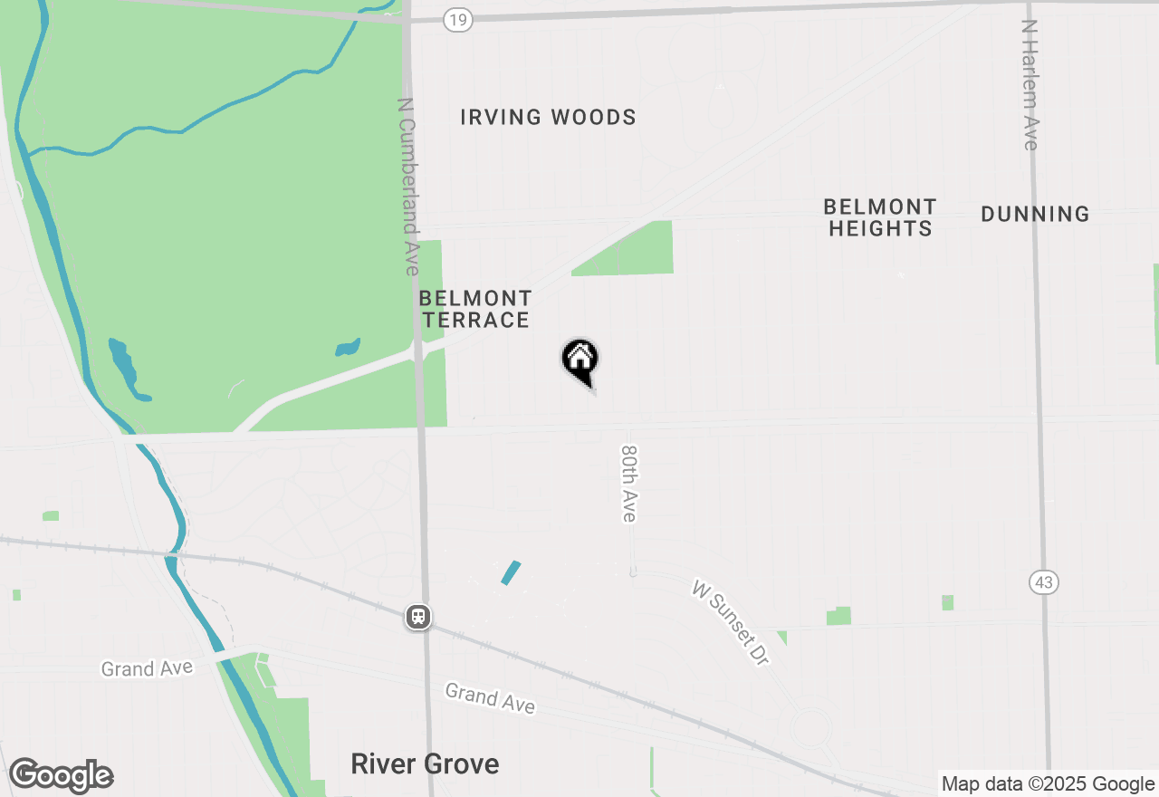 Map of 3233 N Panama Avenue, Chicago, IL 60634