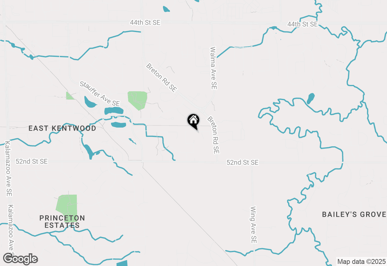 Map of 2672 Rum Creek Drive Se, Kentwood, MI 49508