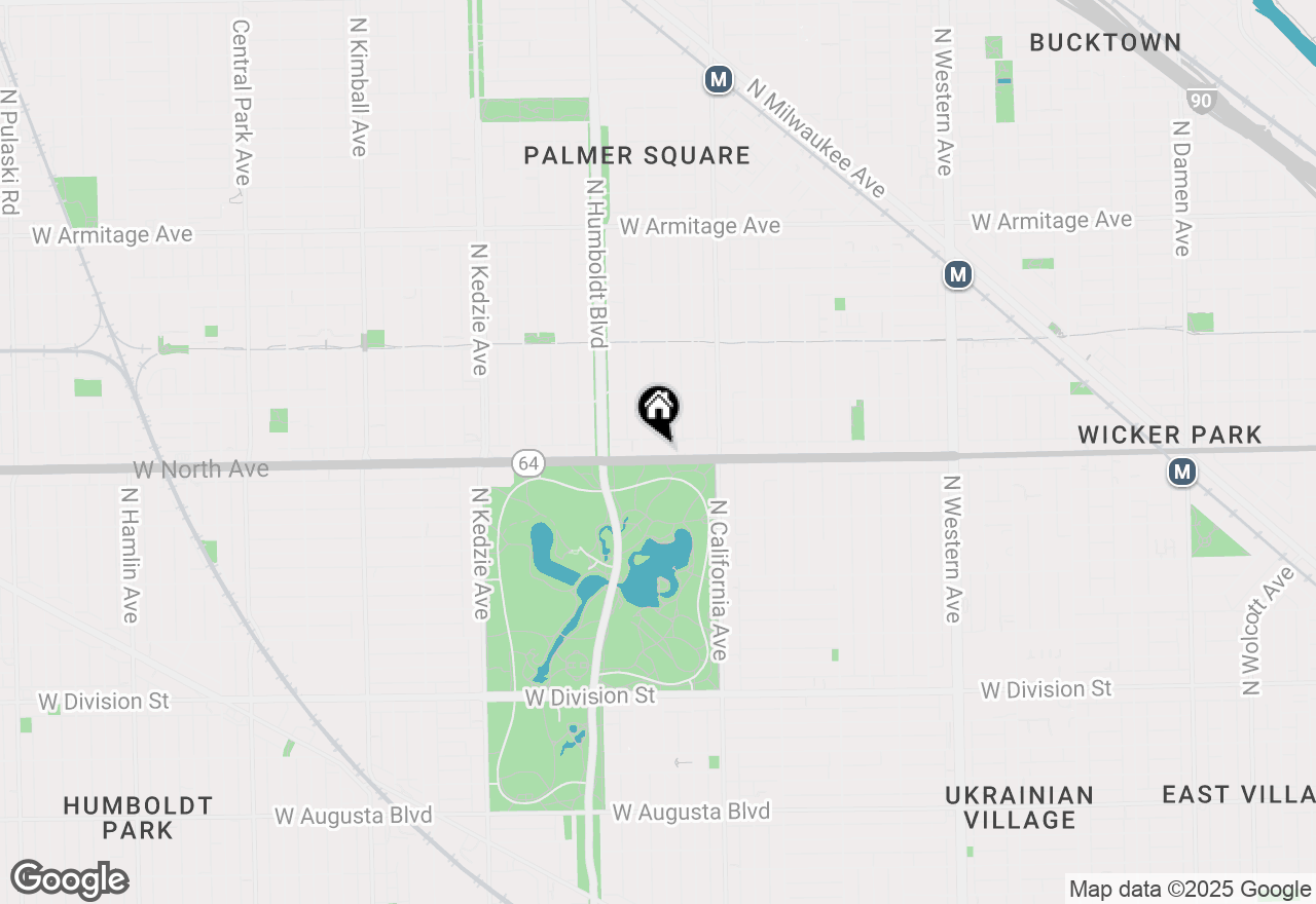 Map of 2908 W North Avenue, Chicago, IL 60647