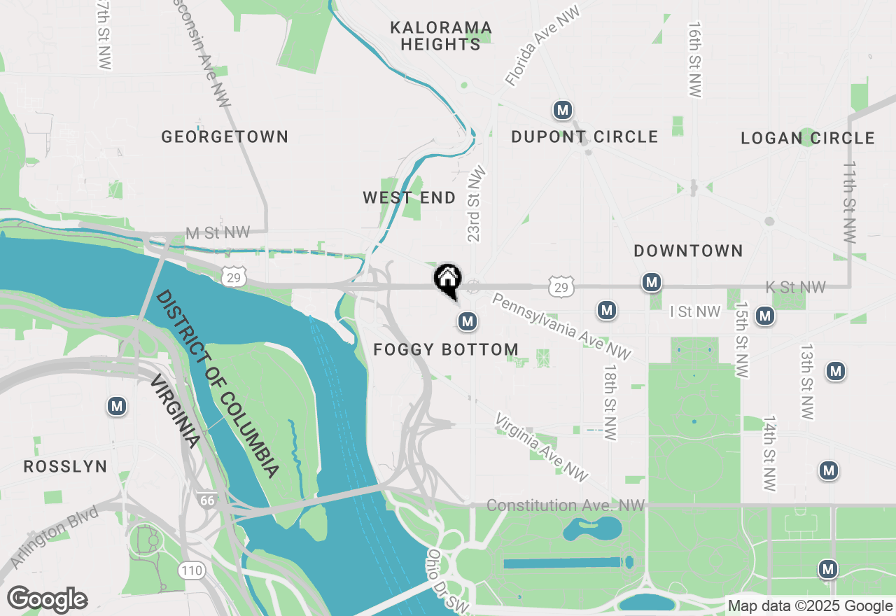 Map of 922 24th Street Nw #117, Washington, DC 20037