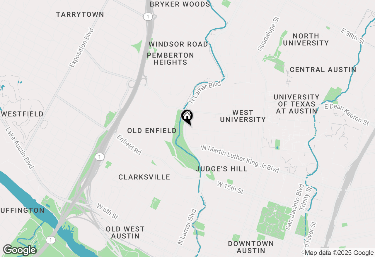 Map of 2205 N Lamar Blvd #216, Austin, TX 78705