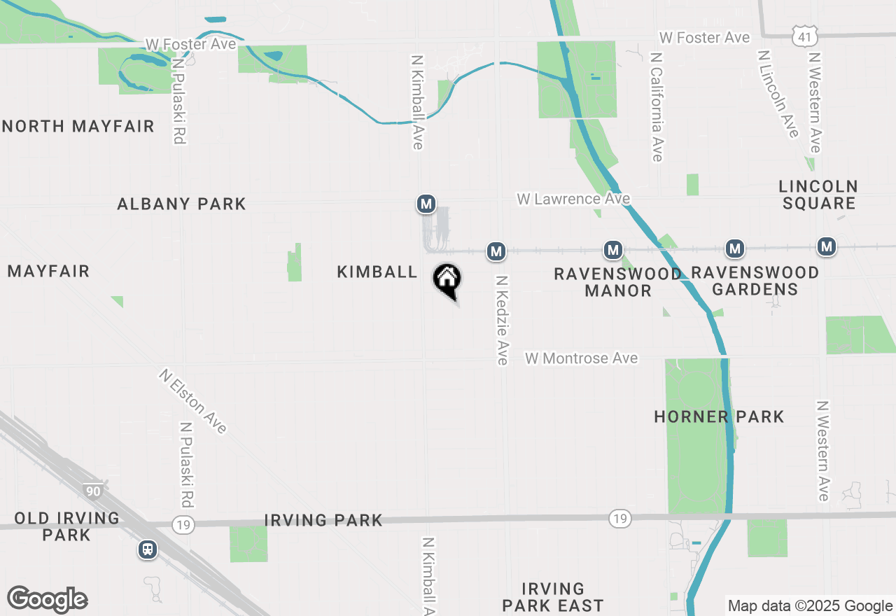 Map of 4515 N Christiana Avenue, Chicago, IL 60625