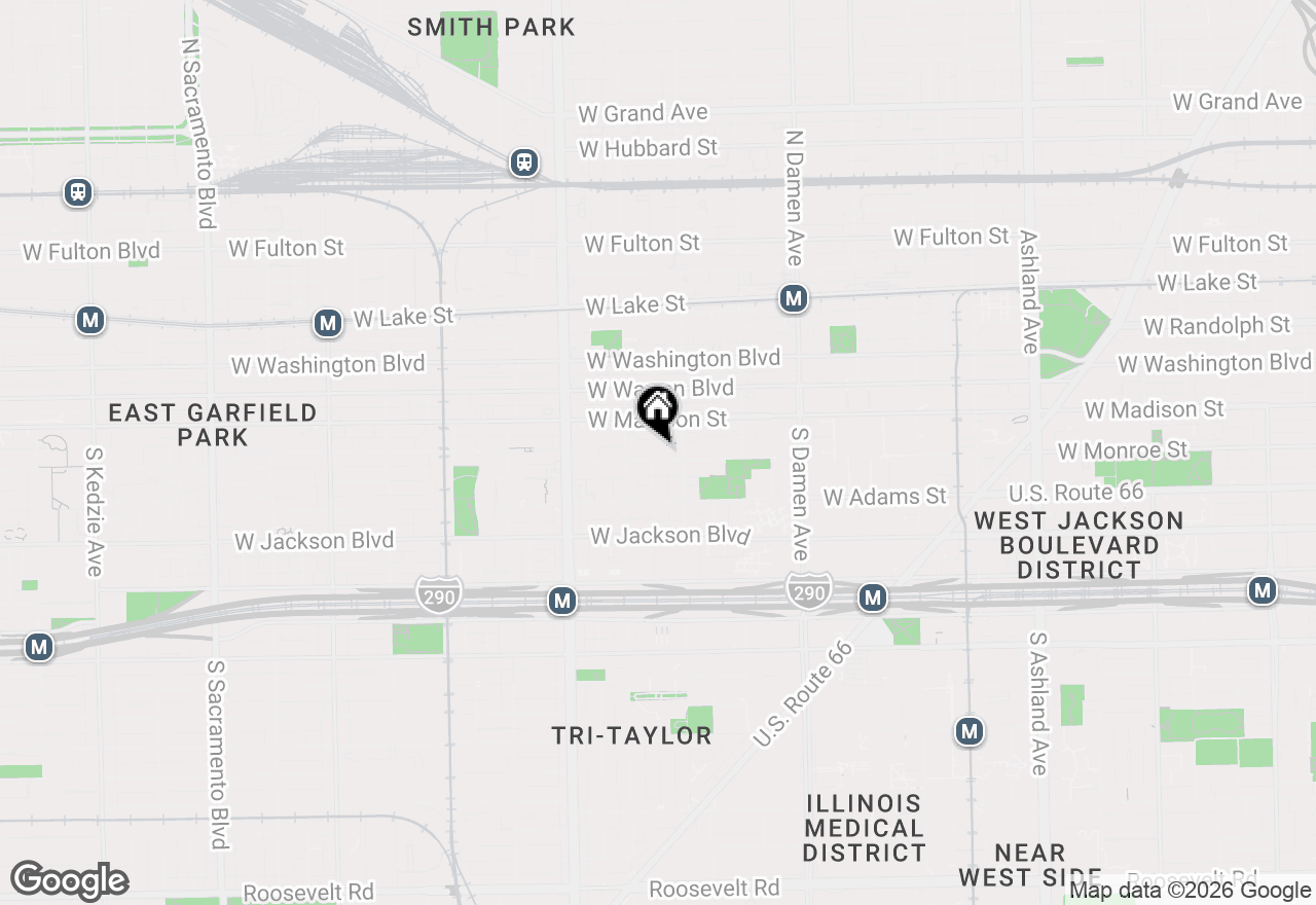 Map of 2226 W Monroe Street #3, Chicago, IL 60612