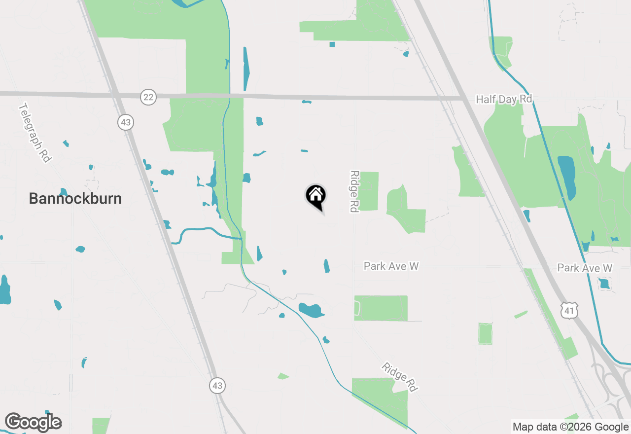 Map of 2045 Kipling Court, Highland Park, IL 60035