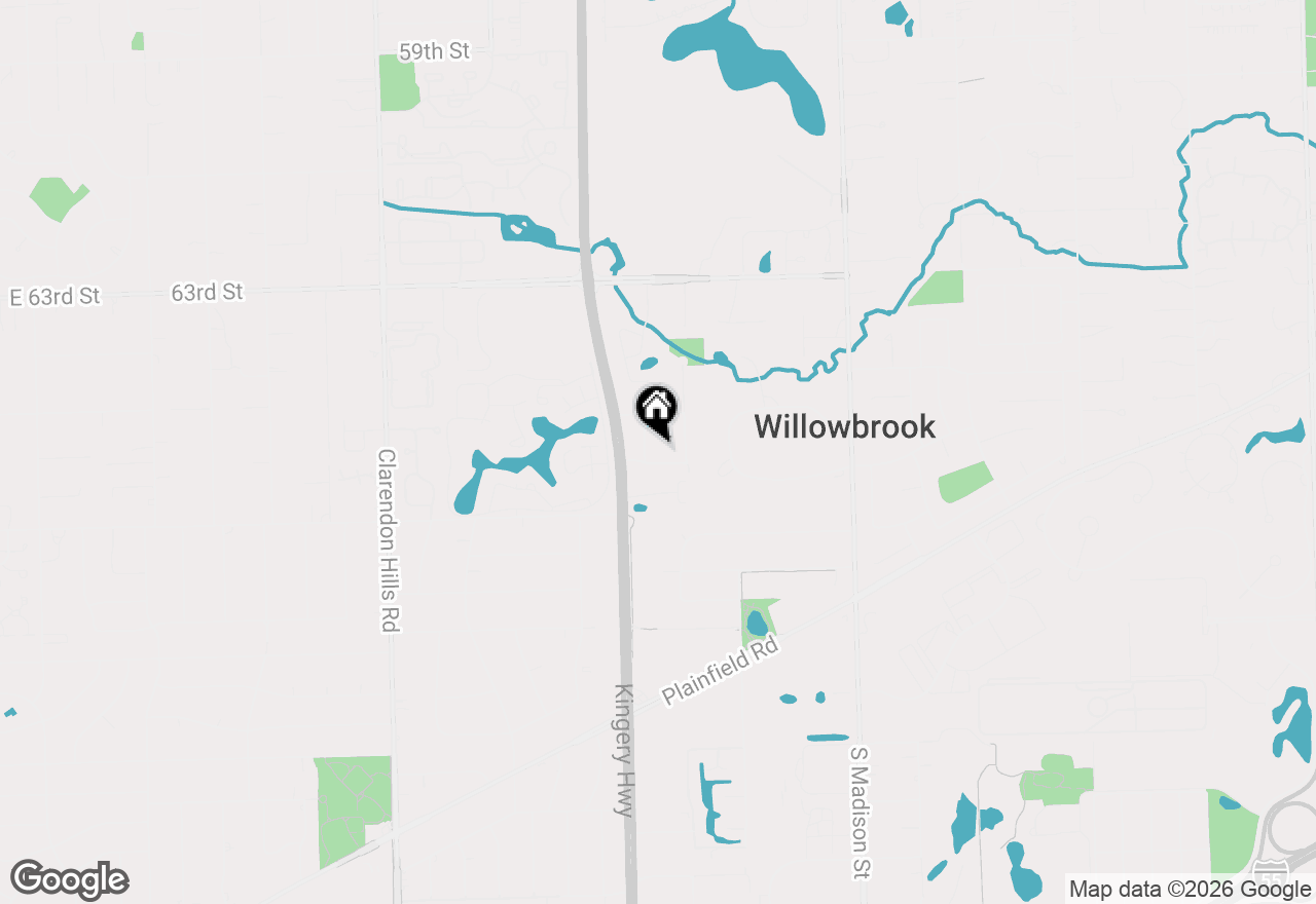 Map of 6543 Stough Street, Willowbrook, IL 60527