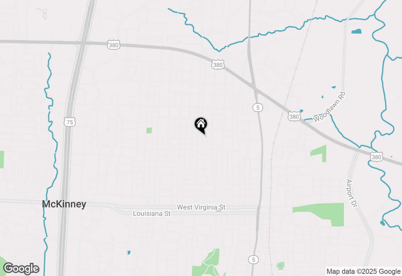 Map of 901 Sherman Street, Mckinney, TX 75069