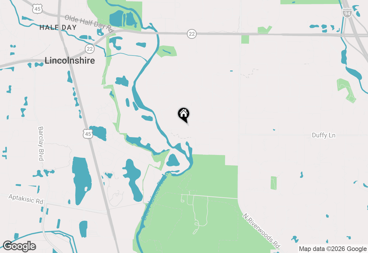Map of 34 Londonderry Lane, Lincolnshire, IL 60069