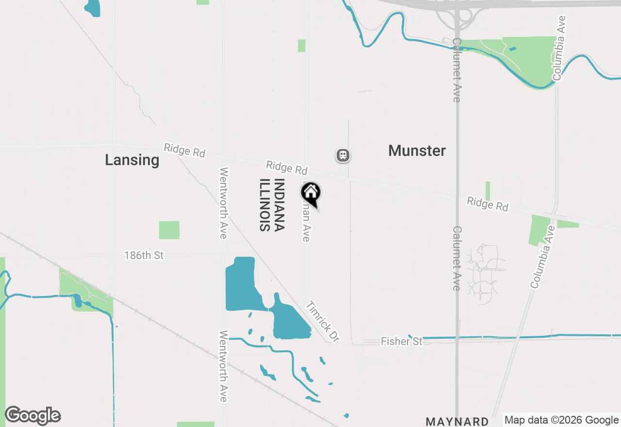Map of 8423 Hohman Avenue, Munster, IN 46321