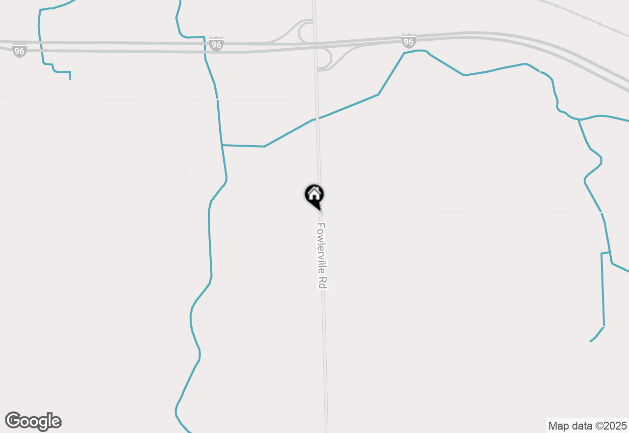 Map of 2495 Fowlerville Road, Fowlerville, MI 48836