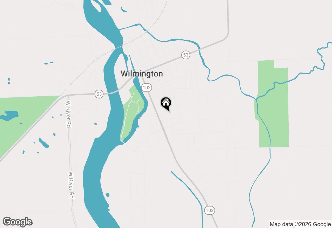 Map of 129 Laurel Street, Wilmington, IL 60481