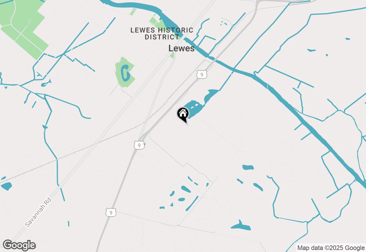 Map of 102 Paddock Way, Lewes, DE 19958