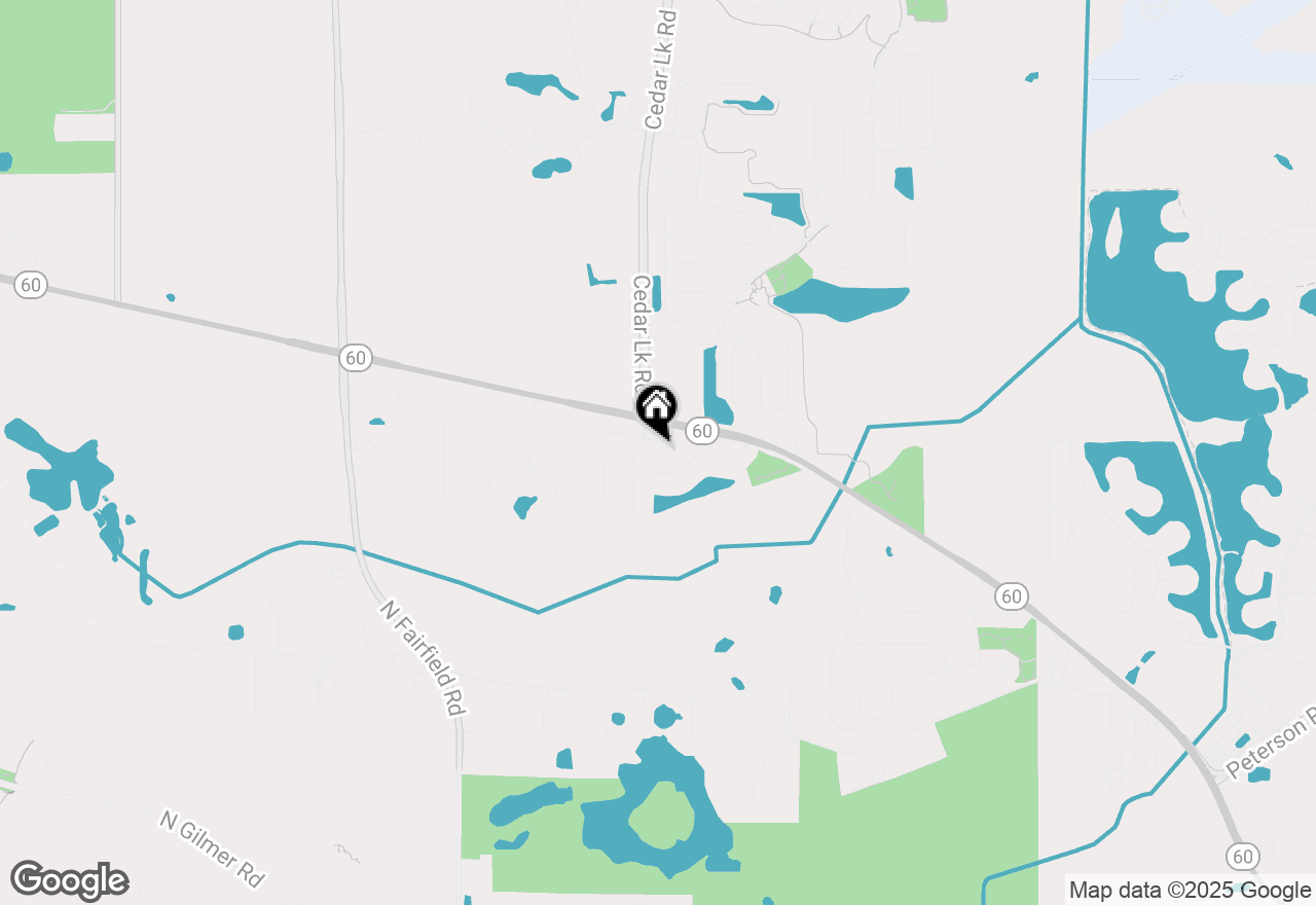 Map of 663 W Jonathan Drive, Round Lake, IL 60073