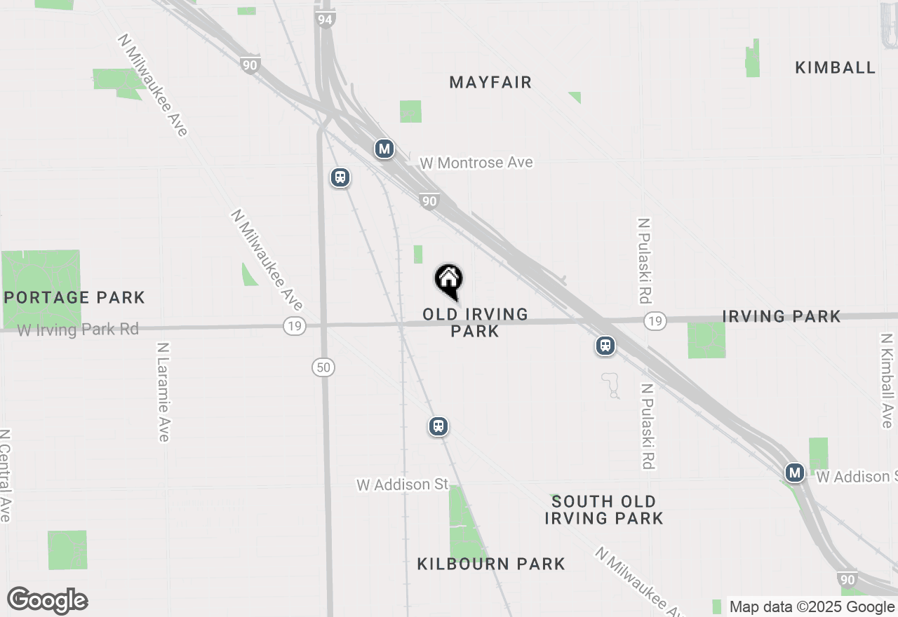 Map of 4018 N Kenneth Avenue, Chicago, IL 60641