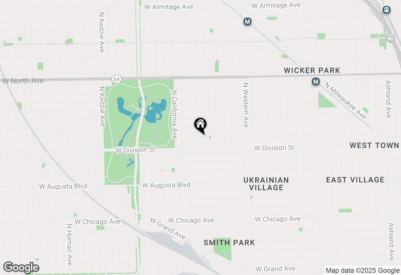 Map of 2636 W Crystal Street, Chicago, IL 60622