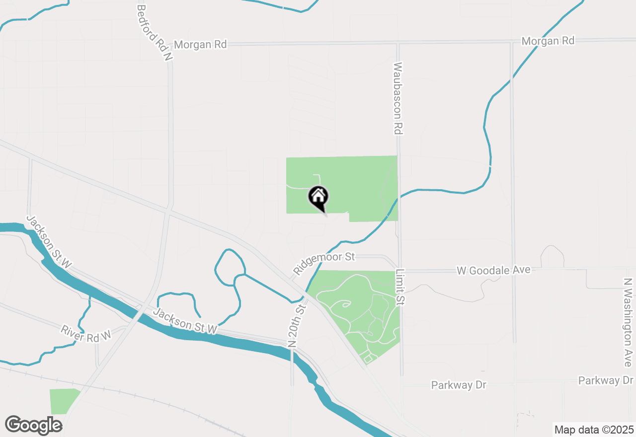 Map of 89 Parkridge Drive, Battle Creek, MI 49037
