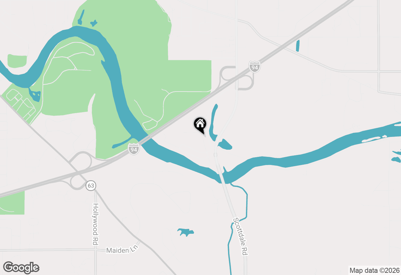 Map of 604 N Cygnet Lake Drive, Benton Harbor, MI 49022
